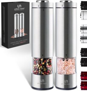 Urban Noon Electric Salt & Pepper Grinder Set