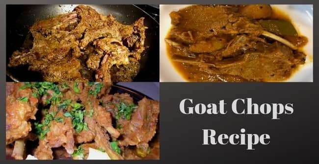 Goat chops recipe