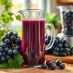 how to make grape juice with a blender