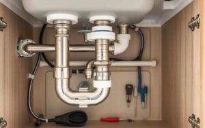 how to replace pipes under kitchen sink