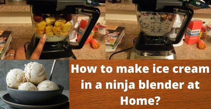how to make ice cream in a ninja blender
