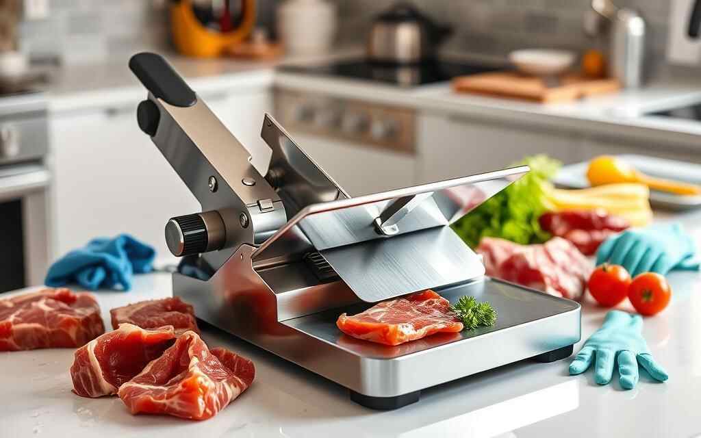 how to clean a meat slicer