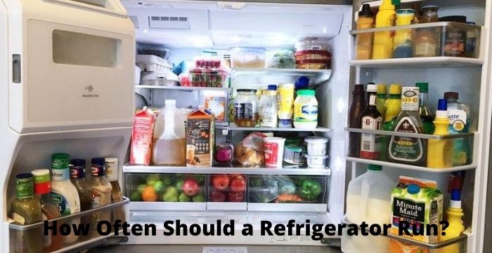how often should a refrigerator run