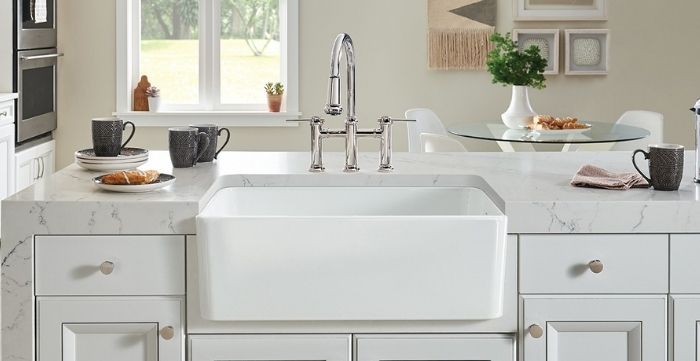 white kitchen sinks