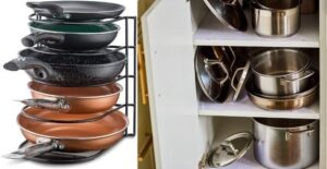 how to store pots and pans