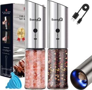 SaengQ Gravity Electric Mill Set