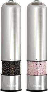 Jagurds Electric Salt and Pepper Grinder Set