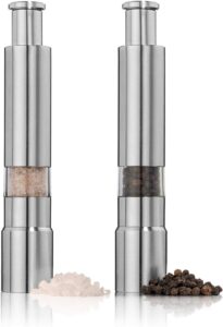 Keweis Stainless Steel Salt and Pepper Grinder Set