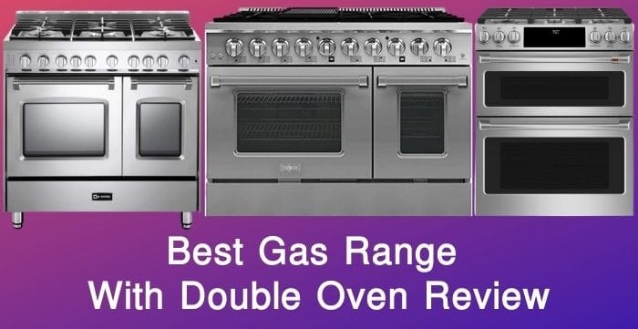 gas range double oven