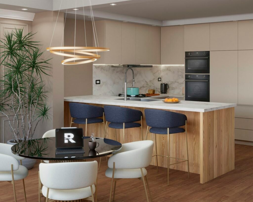 Condo kitchen island storage modern condo kitchen with island for extra storage and counter space