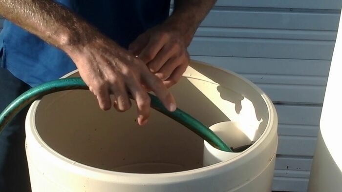 how to clean a water softener resin tank