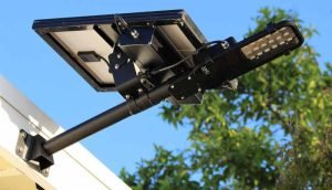 solar-powered street light