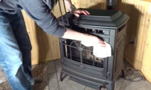 how to clean a pellet stove