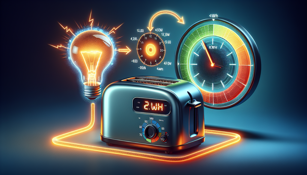 Illustration of energy usage calculation