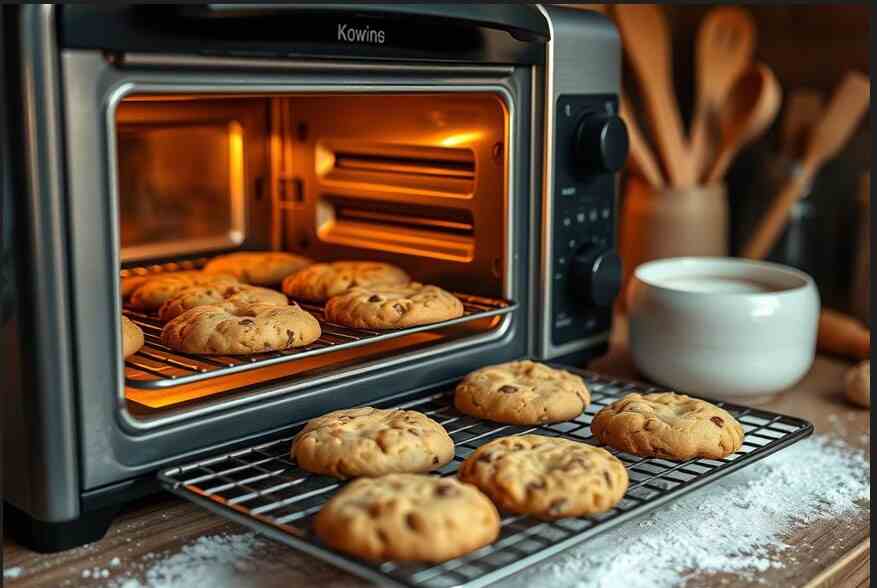 how to bake cookies in a toaster oven