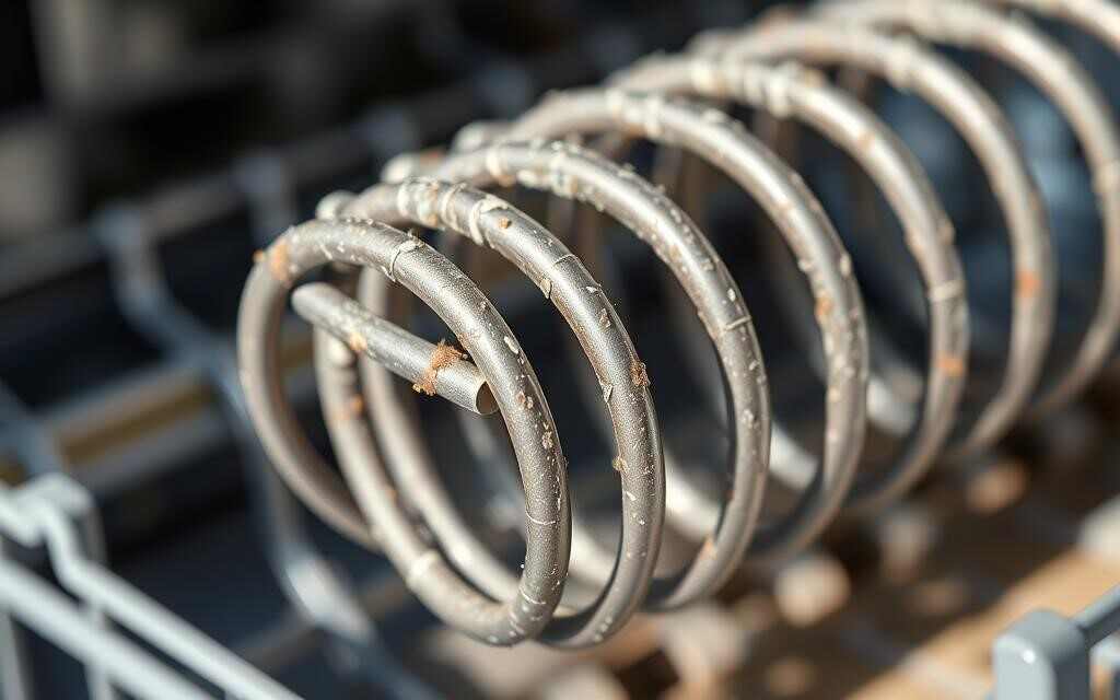 how to clean a dishwasher heating element