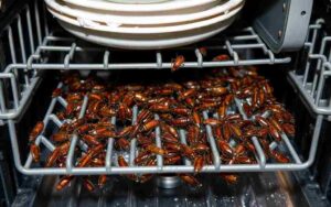 how to get rid of cockroaches in dishwasher