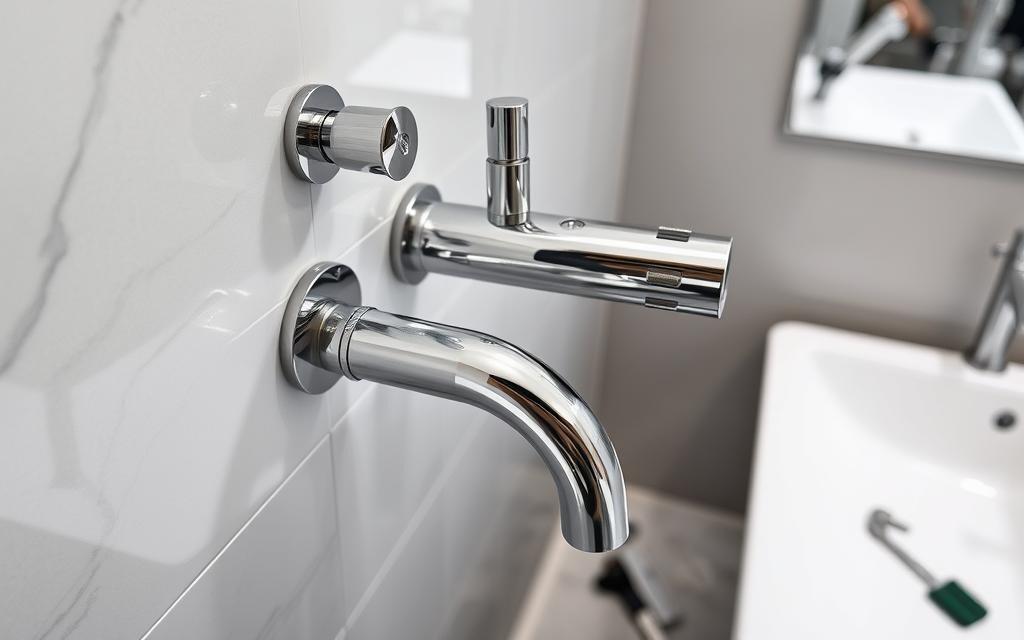 how to install wall mounted faucet