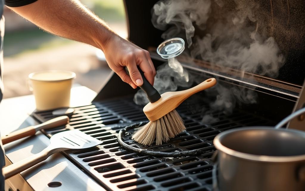 How to clean pellet grill after each use