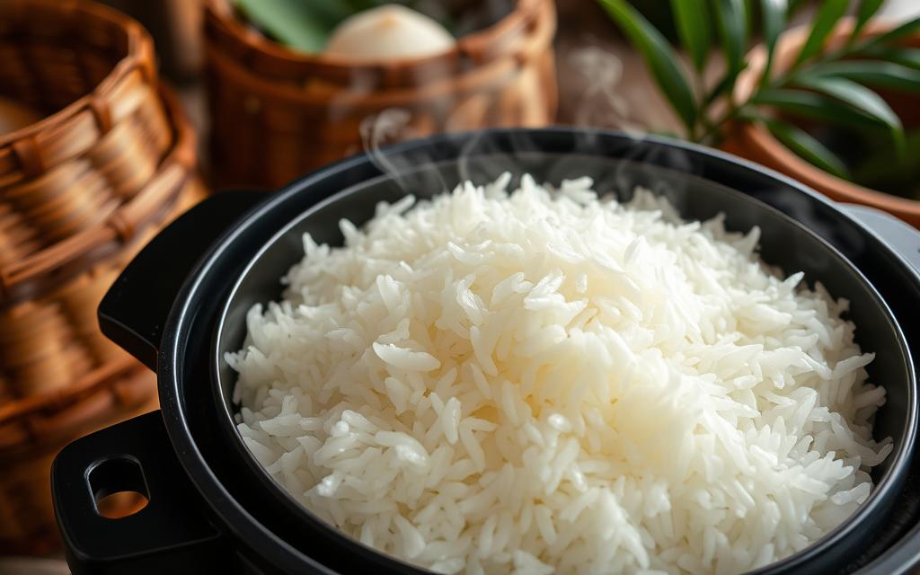 How to cook sticky rice in a rice cooker