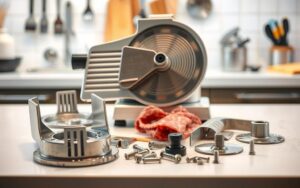 How to disassemble a meat slicer