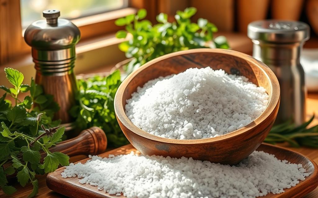 How to make coarse salt for grinder