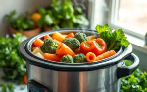 How to steam vegetables in a rice cooker