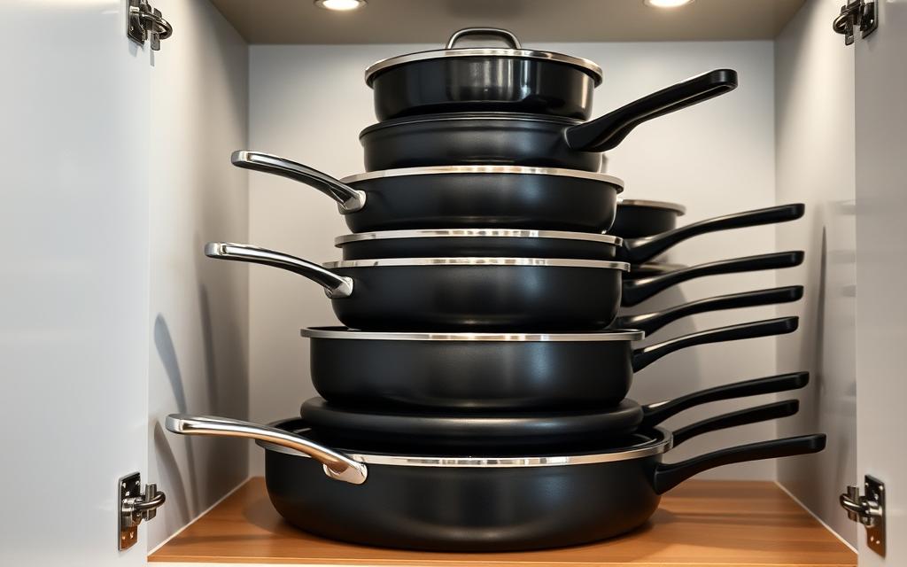 How to store nonstick cookware properly