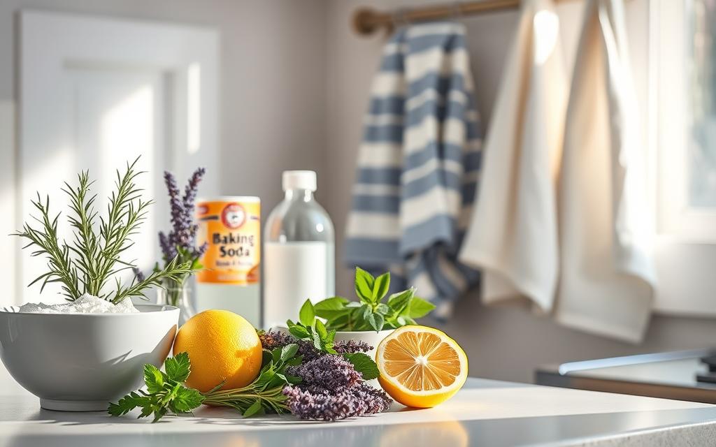 Natural remedies for fresh towels