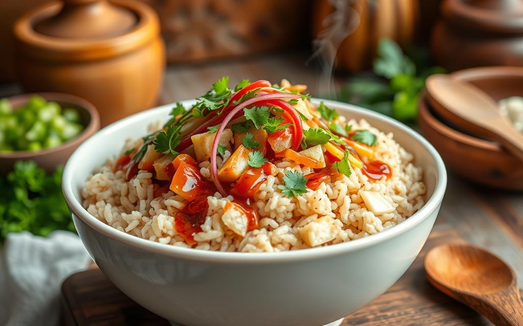 flavorful brown rice