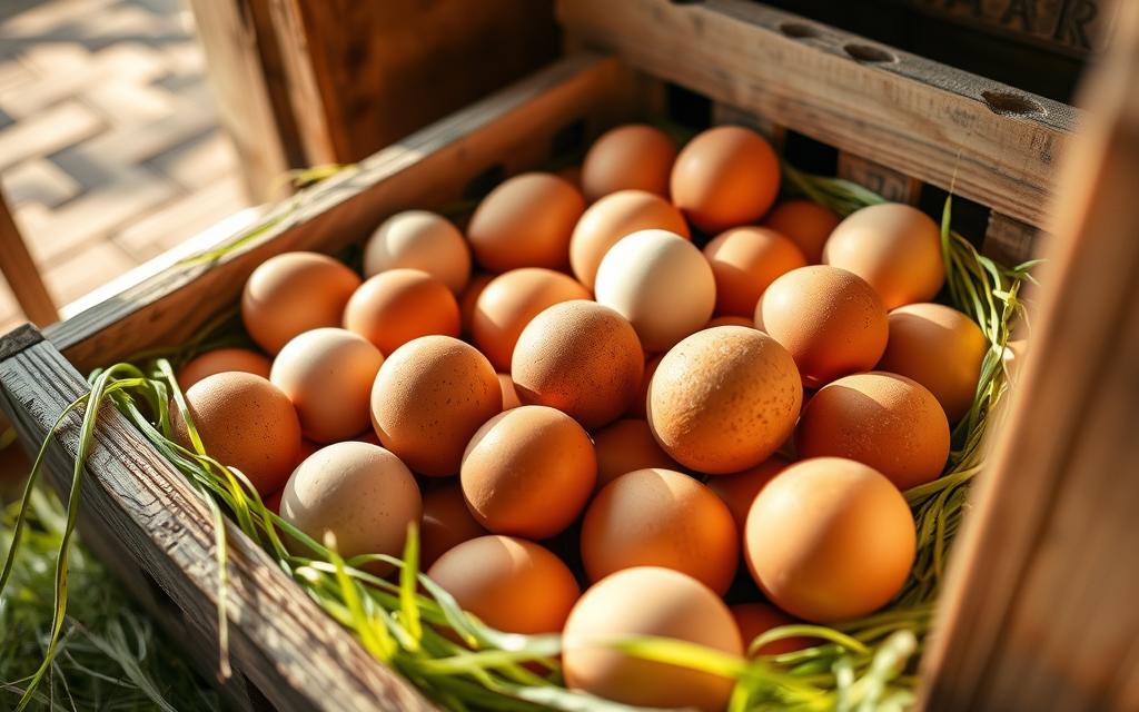 fresh eggs