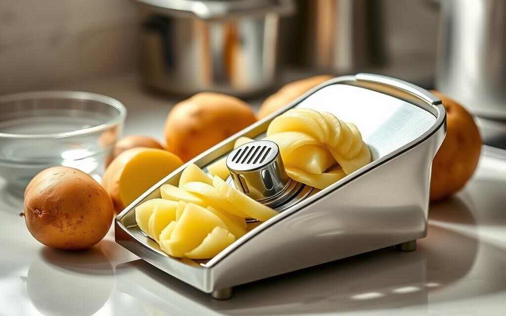 how to clean a potato slicer safely