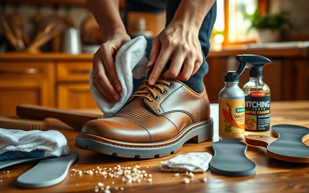 kitchen shoe maintenance