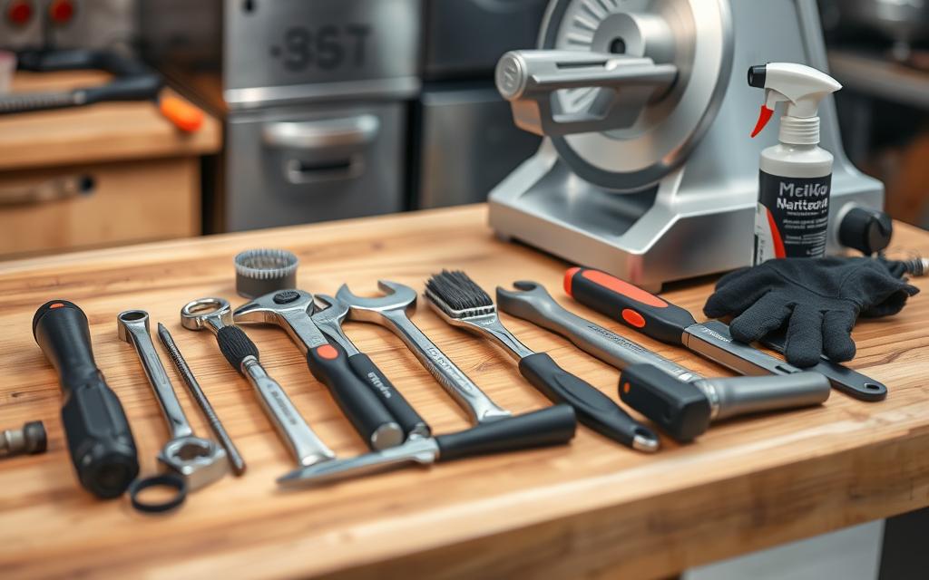 meat slicer maintenance tools