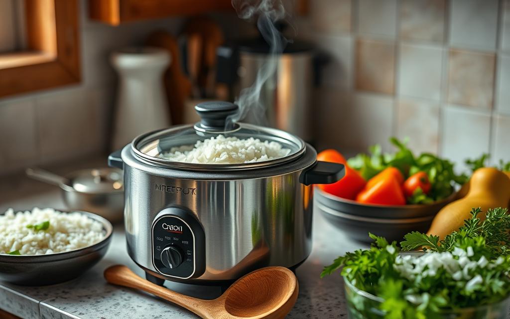 slow cooking rice