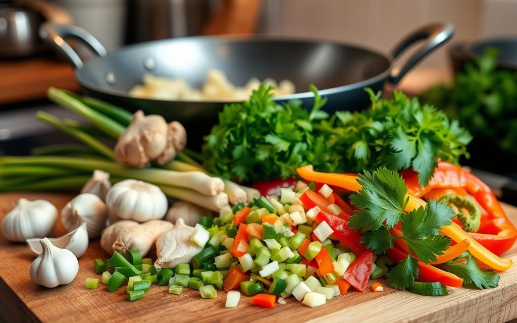 stir fry aromatics