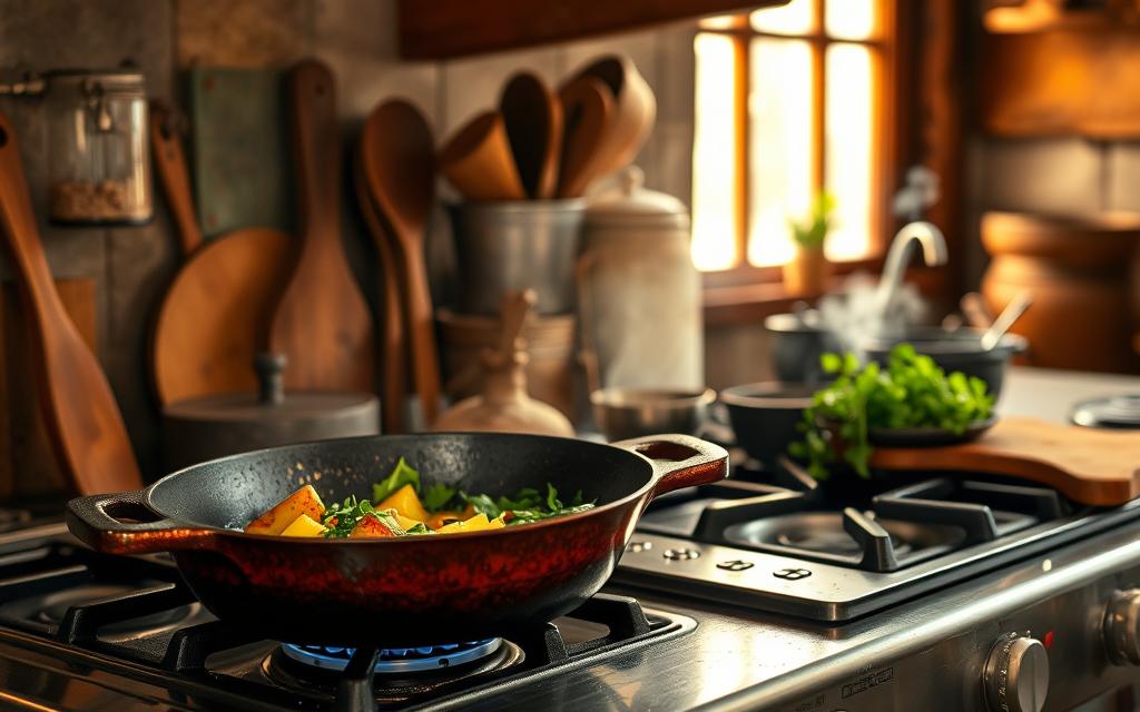 Cast Iron Cookware Cooking