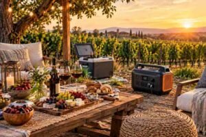 powering pleasure how camping generator add more treats in your winery relax