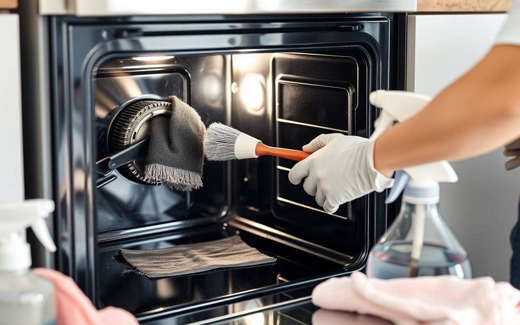 Professional Oven Cleaning Process