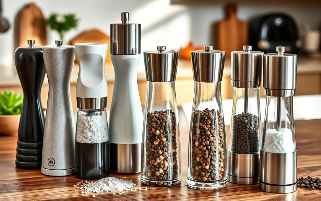 Salt and Pepper Grinder Features