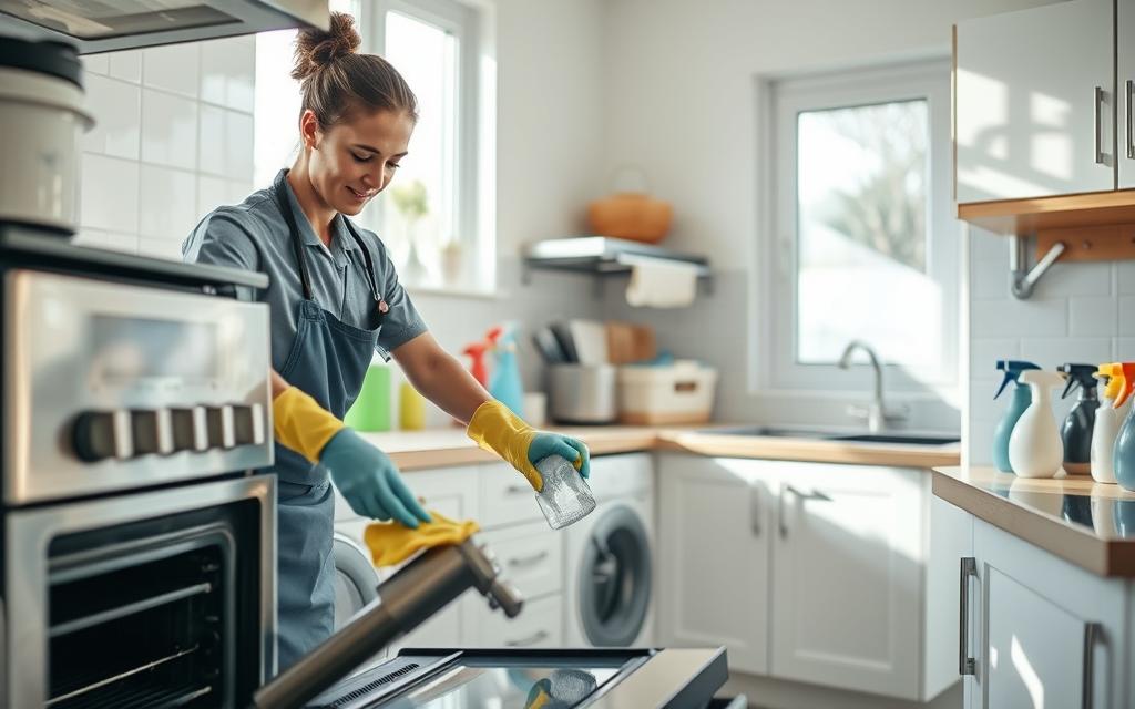 professional oven cleaning