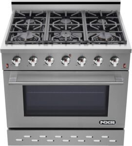 NXR SC3611 36 inch Natural Gas Range