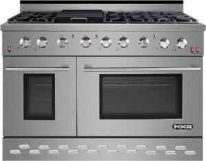 NXR SC4811 48 inch 7.2 cu ft. Natural Gas Range