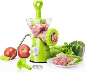 Artence Meat Grinder with Stainless Steel Plate