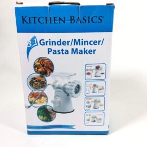 Kitchen Basics 3 N 1 Manual Meat and Vegetable Grinder Mincer