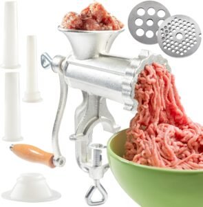 Meat Grinder With Tabletop Clamp