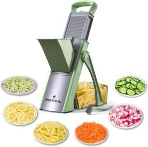 ONCE FOR ALL Green Mandoline Slicer​
