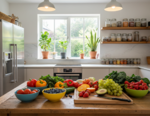 how to make a healthy kitchen