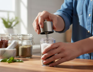 how to open oxo salt and pepper grinder