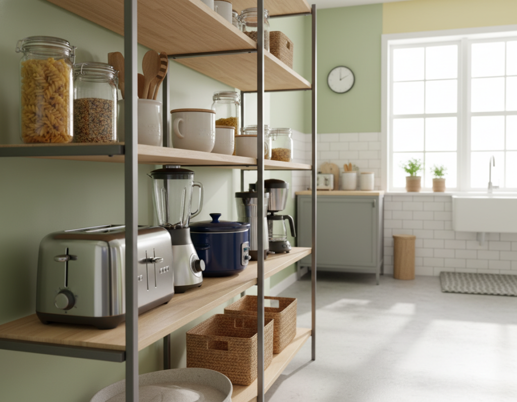 how to store small kitchen appliances